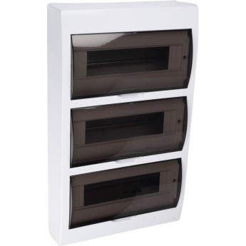 Бокс модульный JAZZWAY PRO 5071704 PDB/W 1036 WH (ЩРН-П-36) IP41 пластик накладной